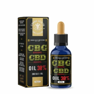 30% CBG CBD Oil – CBG 6000 mg, CBD 3000 mg